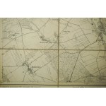 KÓRNIK / Kurnik - mapa na płótnie [1911r.], skala 1: 25.000, f. 48 x 49cm, na podstawie mapy z 1888r. z poprawkami z 1911 roku