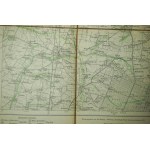KOŹMIN WIELKOPOLSKI / Koschmin - mapa na płótnie [1891r.], skala 1: 100.000, f. 36,5 x 32,5cm, na podstawie mapy z 1886/87r. z poprawkami