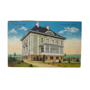 SOPOT - Ostseebad Zoppot Kronprinzen Villa Seehaus / Willa Morski Dom [przedsiębiorcy Hugo Werminghoffa], obieg, 1914r., wyd. Klara Bernthal, Danzig, [3]