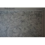 TRZCIEL - Tirschtiegel , Karte des Deutschen Reiches, skala 1: 100.000, f. 43 x 37,5cm, na podstawie mapy z 1891r. ze zmianami, 1896r.