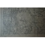TRZCIEL - Tirschtiegel , Karte des Deutschen Reiches, skala 1: 100.000, f. 43 x 37,5cm, na podstawie mapy z 1891r. ze zmianami, 1896r.