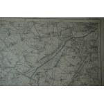 KOŚCIAN - Kosten , Karte des Deutschen Reiches, skala 1: 100.000, f. 42,5 x 37,5cm, na podstawie mapy z 1893r. ze zmianami, 1914r.