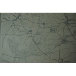 CZERMIN , mapa, skala 1: 25.000, f. 56,5 x 60cm, na podstawie mapy z 1887r. ze zmianami, 1911r.