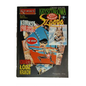 KOMIKS Nr. 1 / 1994 Kryształowa szpada / Polnische Comics / Conventions: Łódź, Kraków