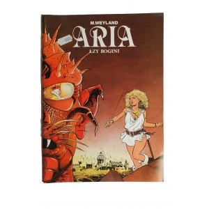 ARIA Tears of the Goddess, Drehbuch und Zeichnungen von M. Weyland, SFERA Sp. z o.o., Warschau 1990, 1.