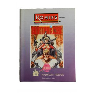 COMICS Nr. 4 / 1993, Heft 22, BURTON und CYB - Kosmiczni rabusie cz. II, Zeichnungen: Antonio Segura, Prószyński i Spółka, Warschau 1993, 1. Auflage,