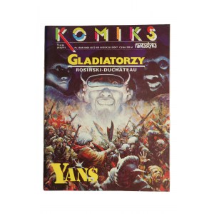 KOMIKS Nr. 1 / 6 / 1989, YANS - Gladiatoren Zeichnungen: Grzegorz Rosiński, RSW Prasa-Książka-Ruch, Warschau 1989, Erstausgabe