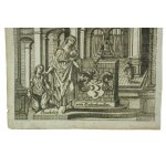 Widok Leszna z herbem szlacheckim Bodenhausen, [miedzioryt], pochodzący z Zittausches monatliches Tagebuch z roku 1783, [Szcz]
