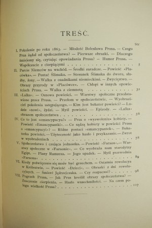 WOJCIECHOWSKI Konstanty - Bolesław Prus, Lwów 1913 Macierz Szkolna