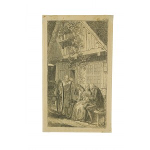 CHODOWIECKI Daniel , grafika , f. 8 x 13,5cm