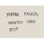 Monika Falkus (geb. 1993), Bemalte Dame, 2021