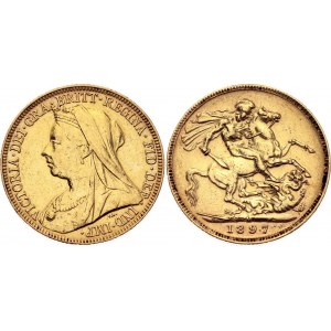 Australia 1 Sovereign 1897 M