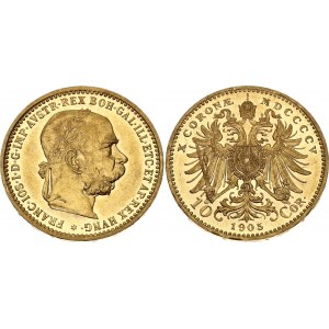 Austria 10 Corona 1905 MDCCCCV