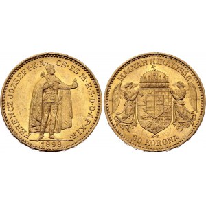 Hungary 20 Korona 1898 KB