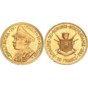 Burundi 10 Francs 1962