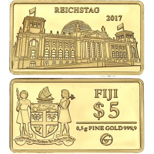 Fiji 5 Dollars 2017