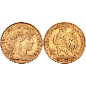 France 10 Francs 1907
