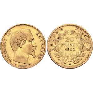 France 20 Francs 1860 A