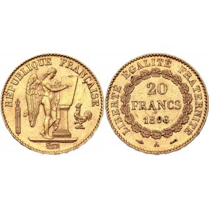 France 20 Francs 1896 A