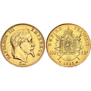 France 100 Francs 1868 A