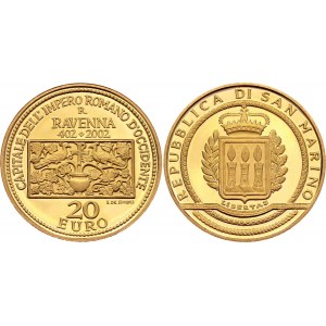 San Marino 20 Euro 2002 R