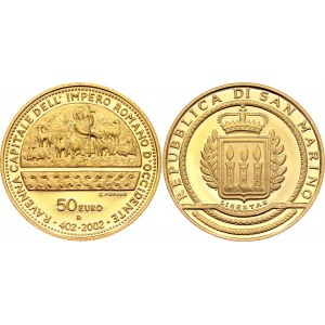 San Marino 50 Euro 2002 R