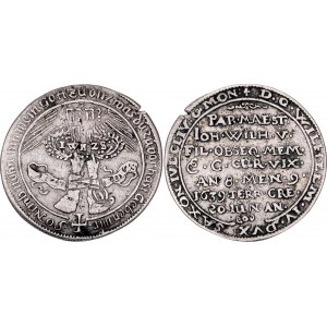 German States Saxe-Middle-Weimar 1/24 Taler / Groschen 1639
