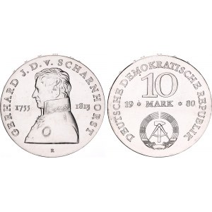 Germany - DDR 10 Mark 1980