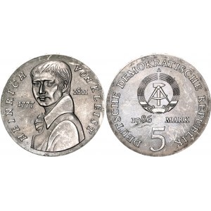 Germany - DDR 5 Mark 1986 A