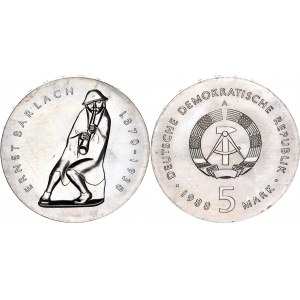Germany - DDR 5 Mark 1988 A