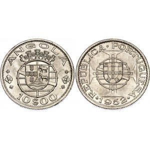 Angola 10 Escudos 1952