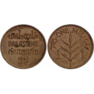 Palestine 1 Mil 1943