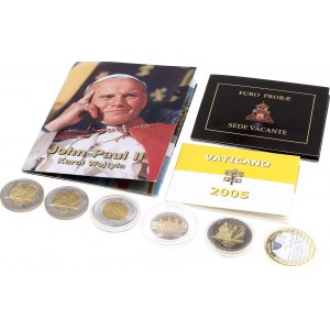 Europe Lot of 9 Specimen Coins 2003 - 2013 Fantasy Issues
