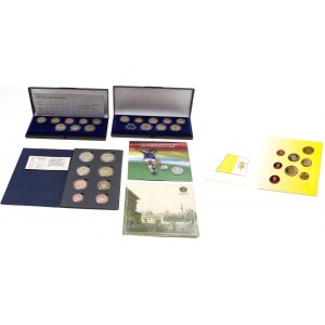 Europe Lot of 6 Specimen Coins Sets 2004 - 2006 Fantasy Issues