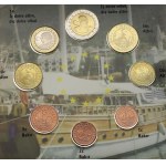 Europe Lot of 6 Specimen Coins Sets 2004 - 2006 Fantasy Issues