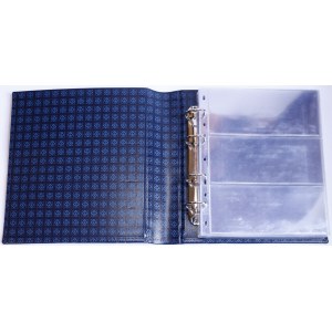 numismatic accessories, Leuchtturm bill cluster with case