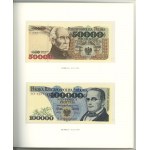 Polska, zestaw banknotów obiegowych PRL - banknoty polskie, 1975-1996