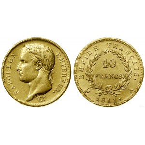 Francja, 40 franków, 1811 A, Paryż
