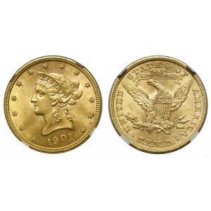 United States of America (USA), $10, 1901, Philadelphia