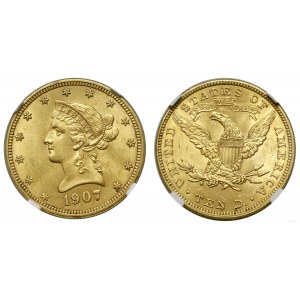 United States of America (USA), $10, 1907, Philadelphia