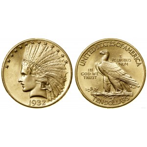 Stany Zjednoczone Ameryki (USA), 10 dolarów, 1932, Filadelfia