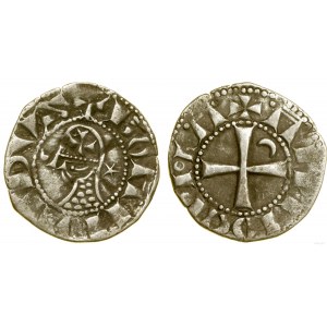 Krzyżowcy, denar, ok. 1225-1250, Antiochia