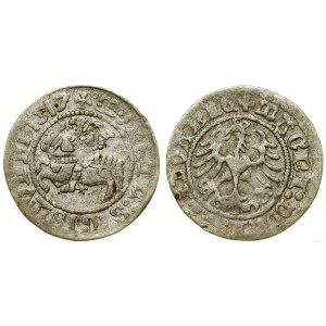 Polska, półgrosz litewski, 1517, Wilno