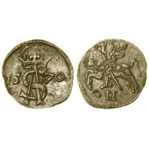 Polska, dwudenar, 1570, Wilno