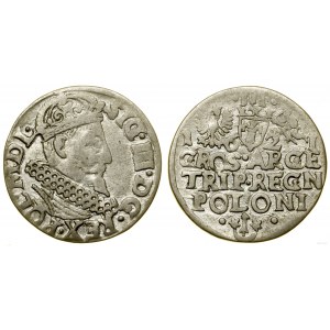 Polska, trojak, 1621, Kraków