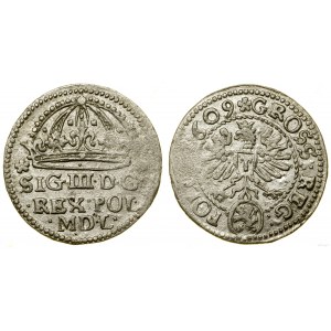 Poland, grosz, 1609, Kraków