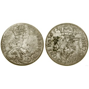 Polska, szóstak, 1657 IT, Kraków