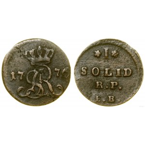 Polska, szeląg, 1776 EB, Warszawa