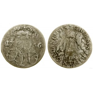 Polska, trojak, 1766, Gdańsk