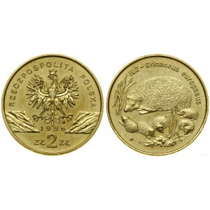 Poľsko, 2 zloté, 1996, Varšava